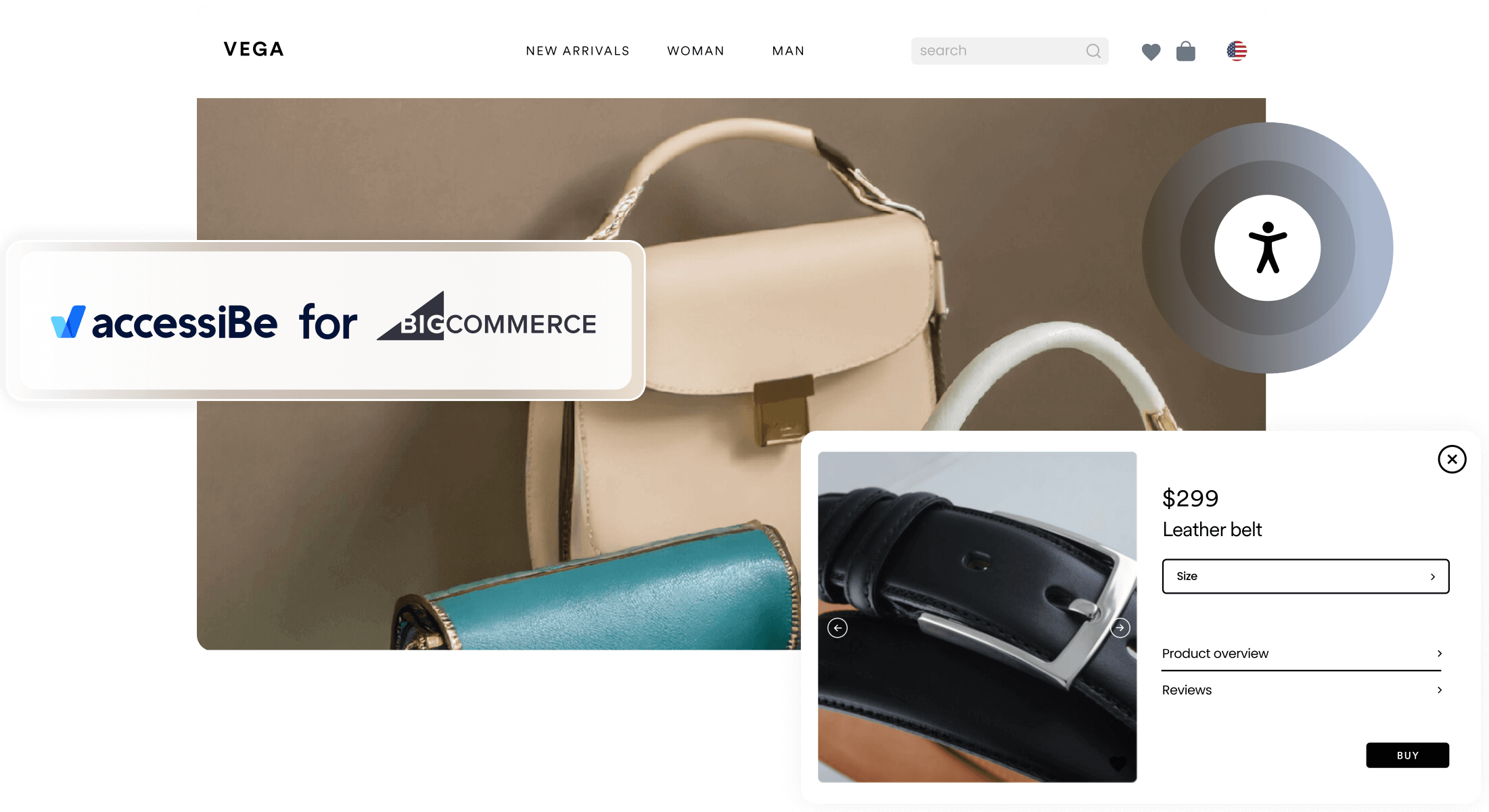 ADA compliance & // WCAG adherence for your // {BigCommerce} website